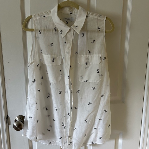 Equipment Femme sleeveless blouse - Picture 1 of 6